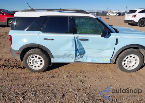 2024 Ford Bronco Sport Heritage from USA, damaged, VIN 3FMCR9G66RRE10022